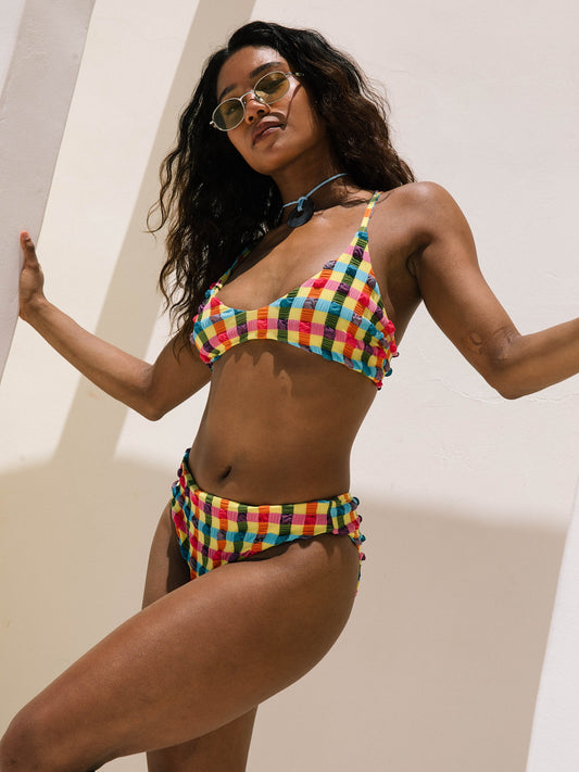 Erin Bikini - Multi Gingham