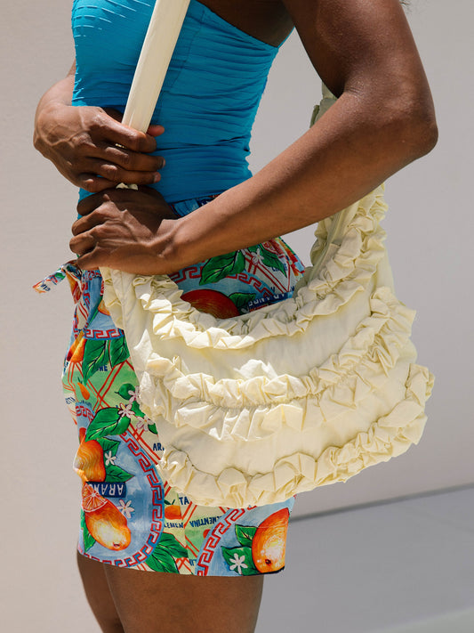 Pull On Shorts - Orange Wrappers