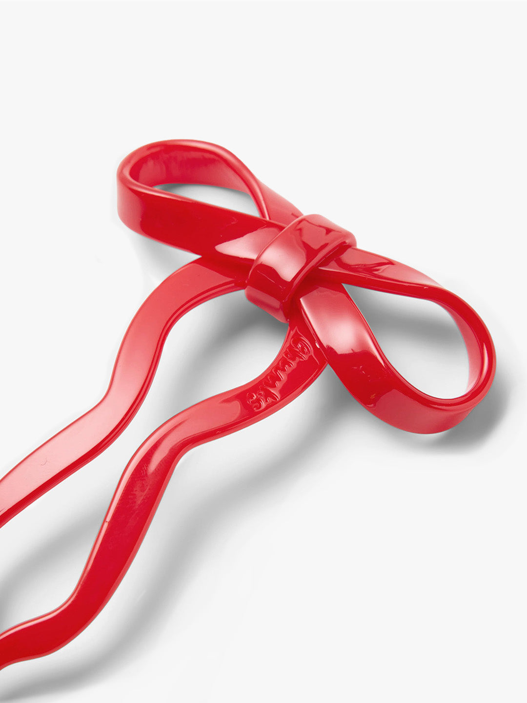 Large Bow Hairpin - Cherry