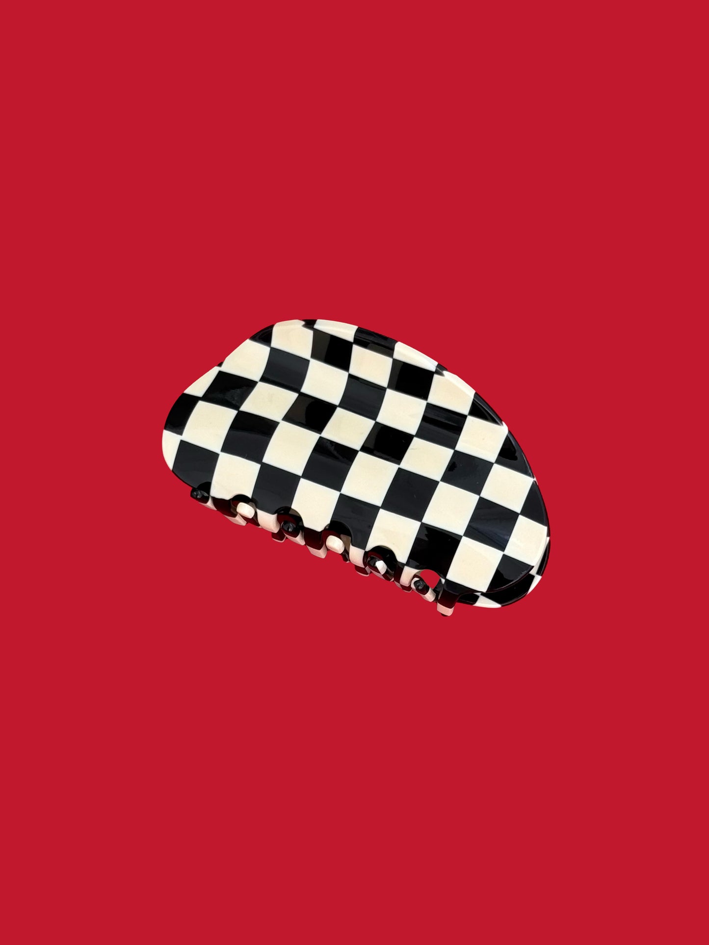 Checker Claw - Black/White