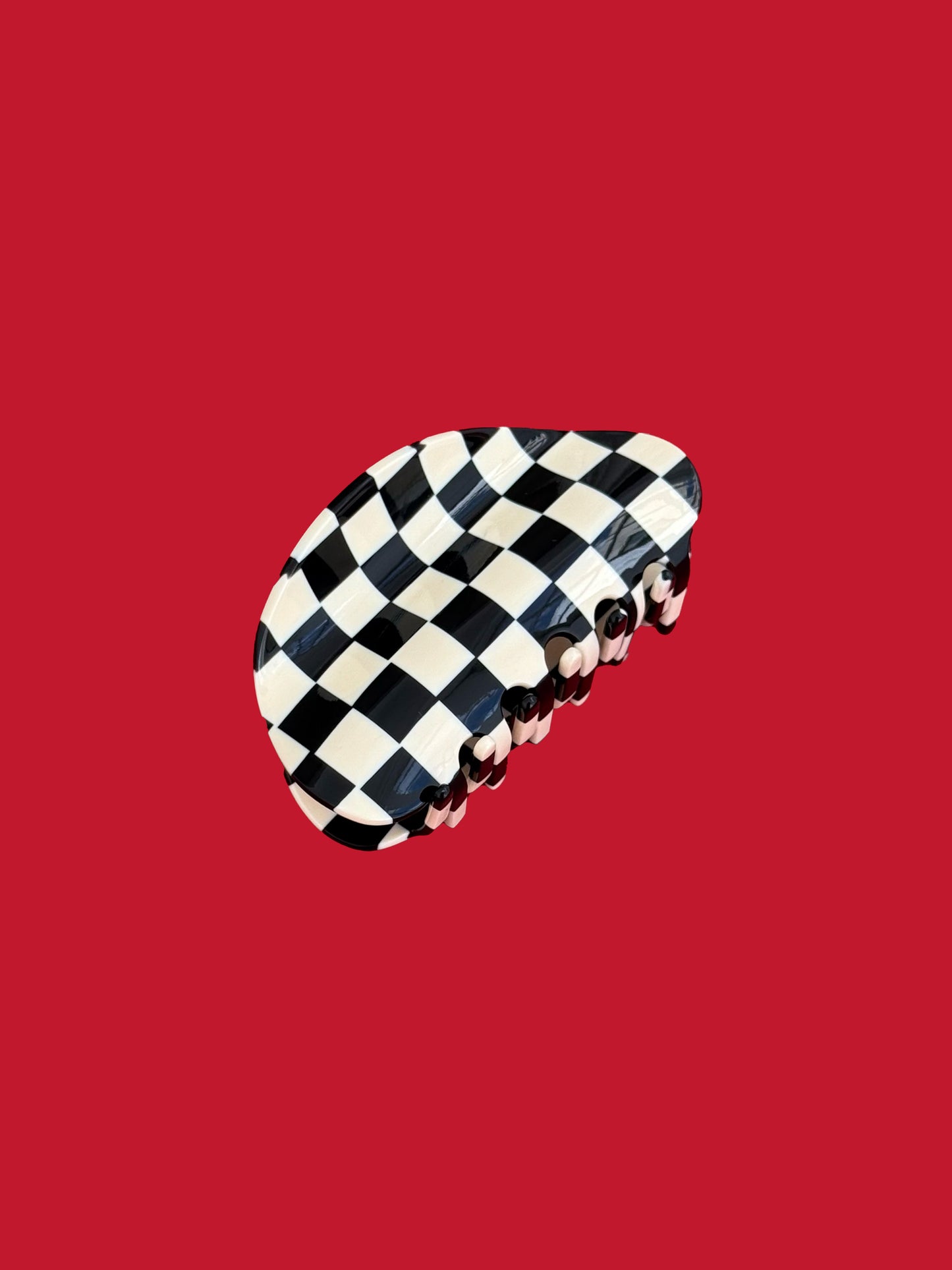 Checker Claw - Black/White