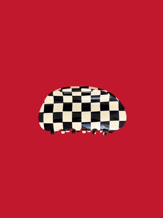 Checker Claw - Black/White
