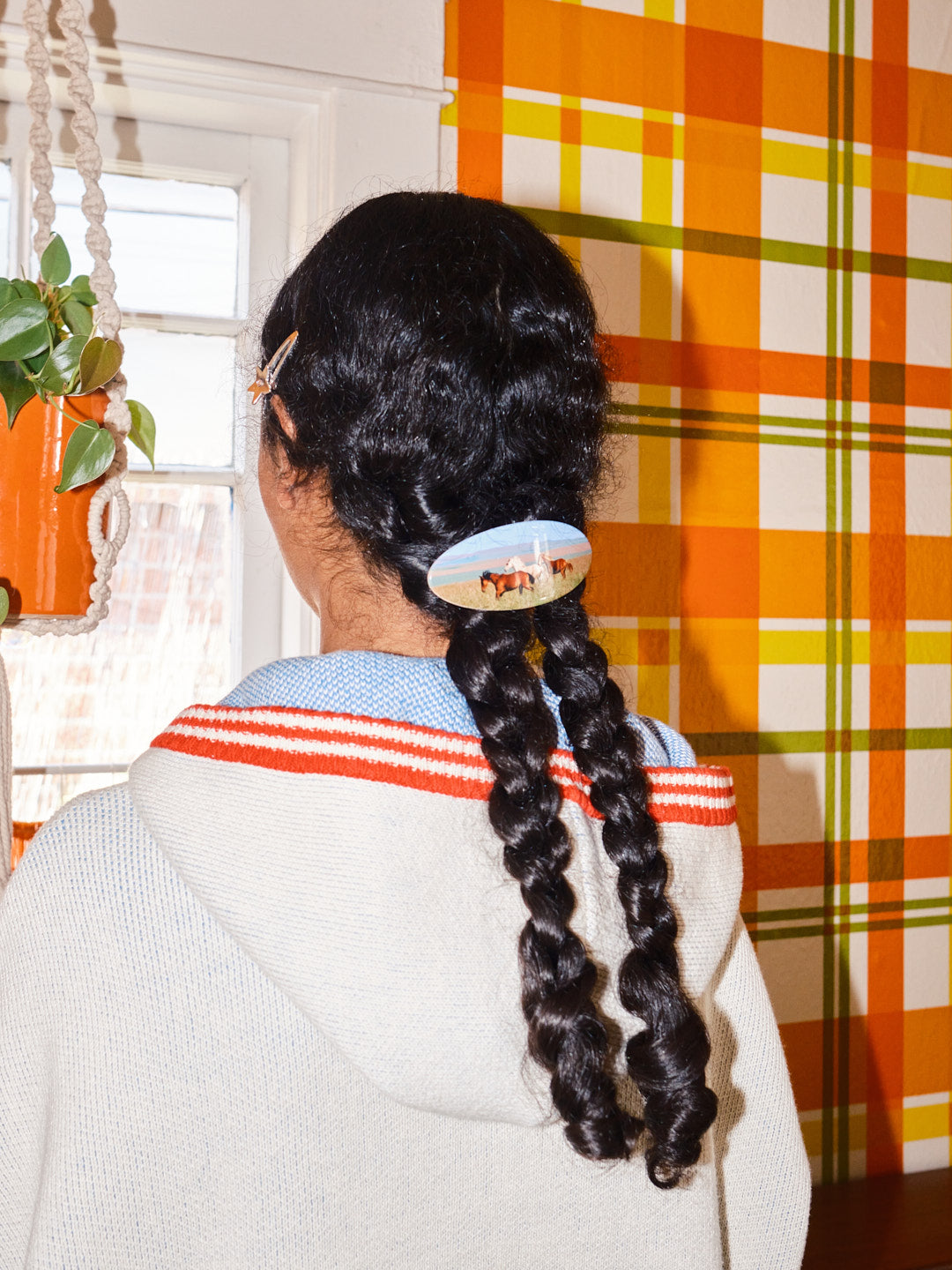 Horse Girl Barrette - Horse