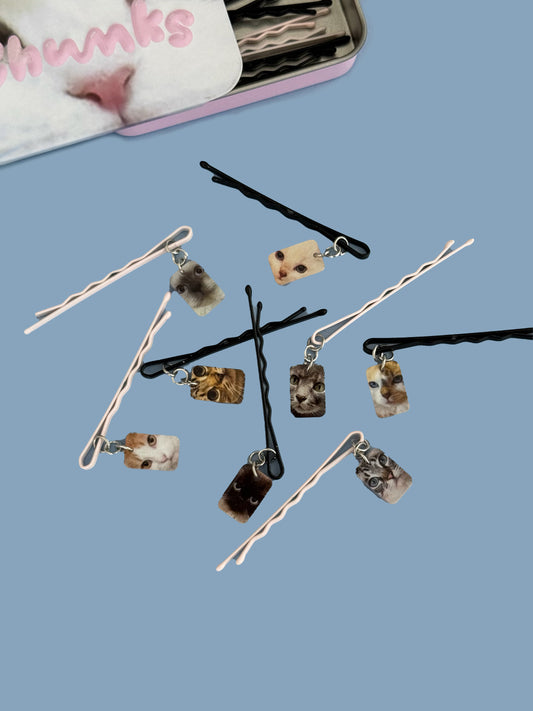 Kitty Bobby Pins - Kitty