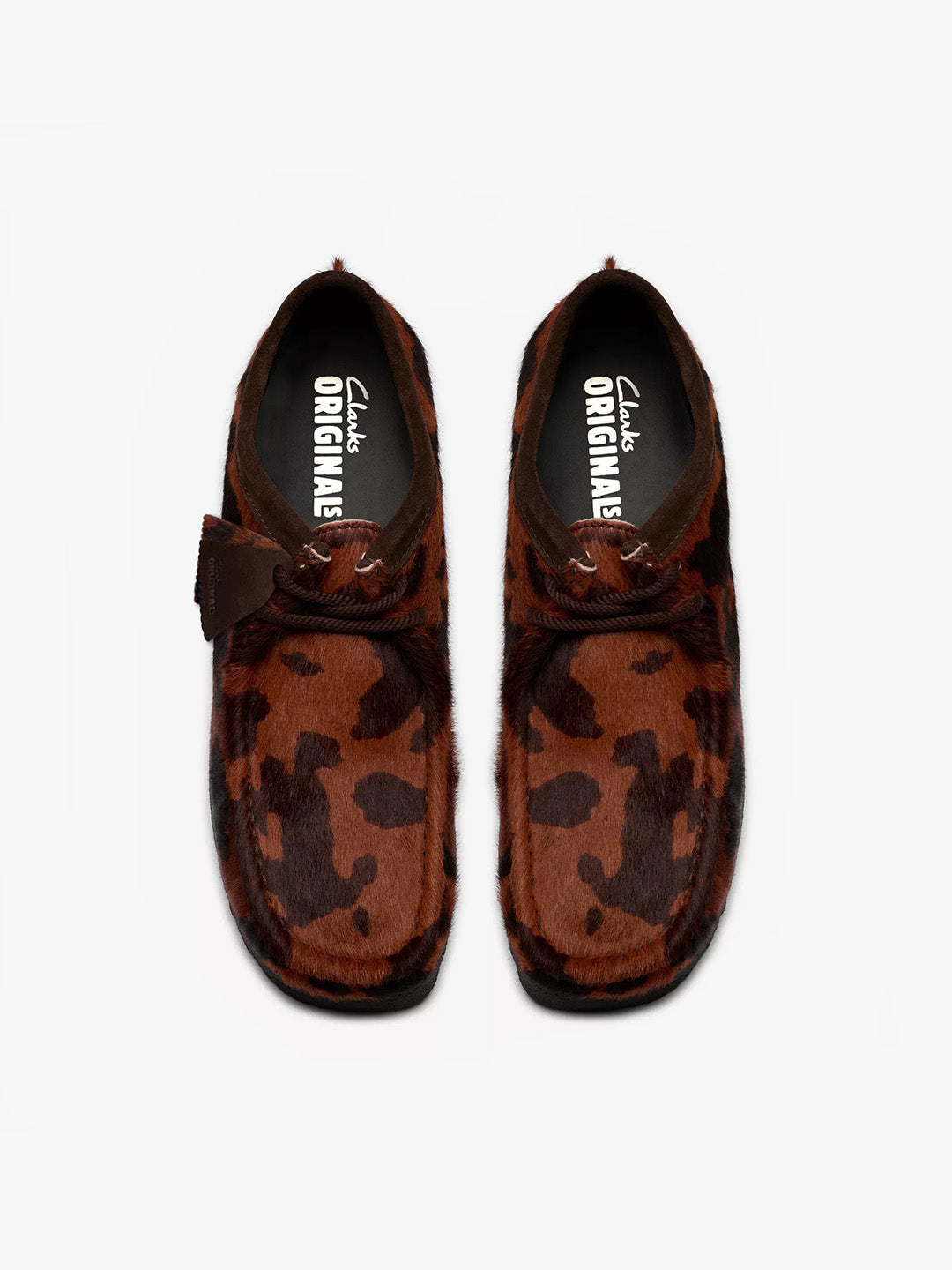 070522● 未使用 Clarks Wallabee Loafer Cow Womens Wallabee Loafer Cow Print HairOn Loafers | Clarks