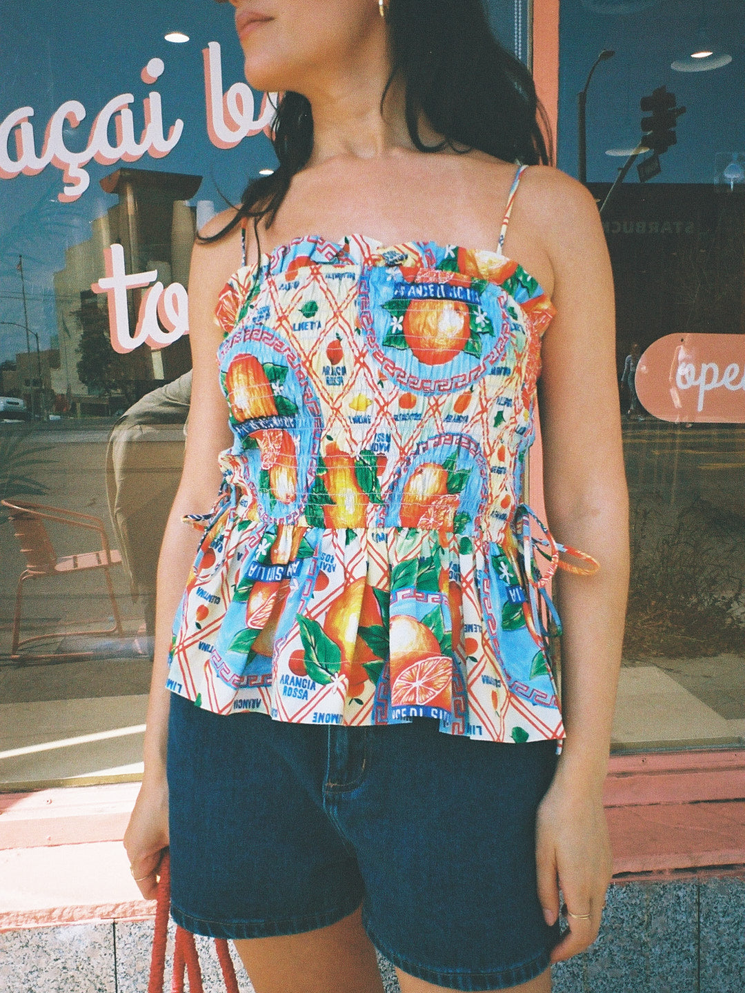 Marina Cami - Orange Wrappers