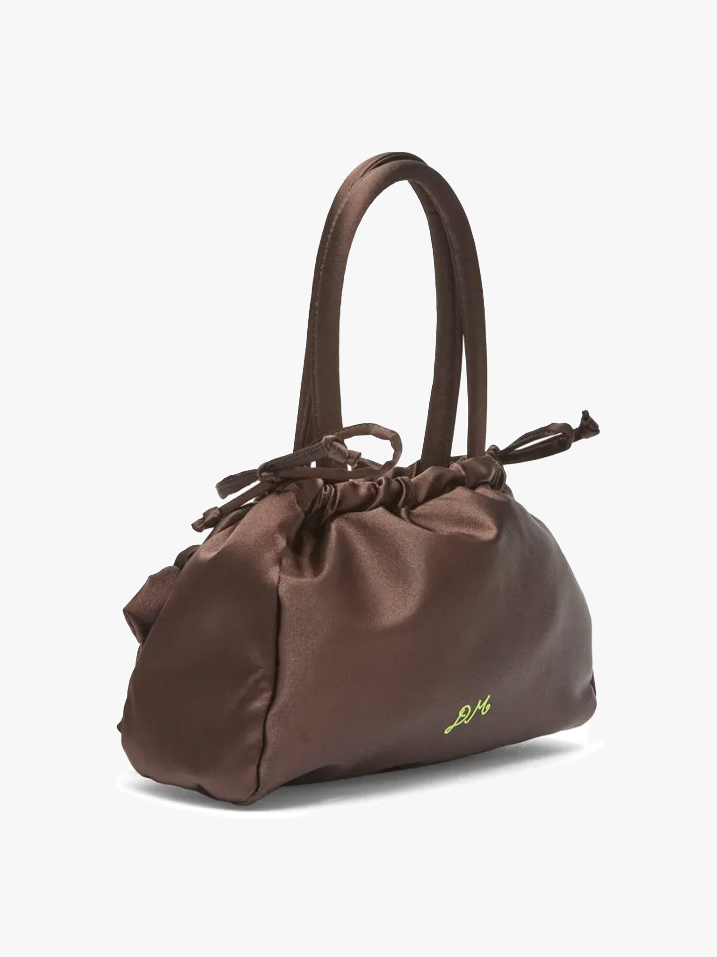 Frilly Alani Bag - Coffee Bean Satin