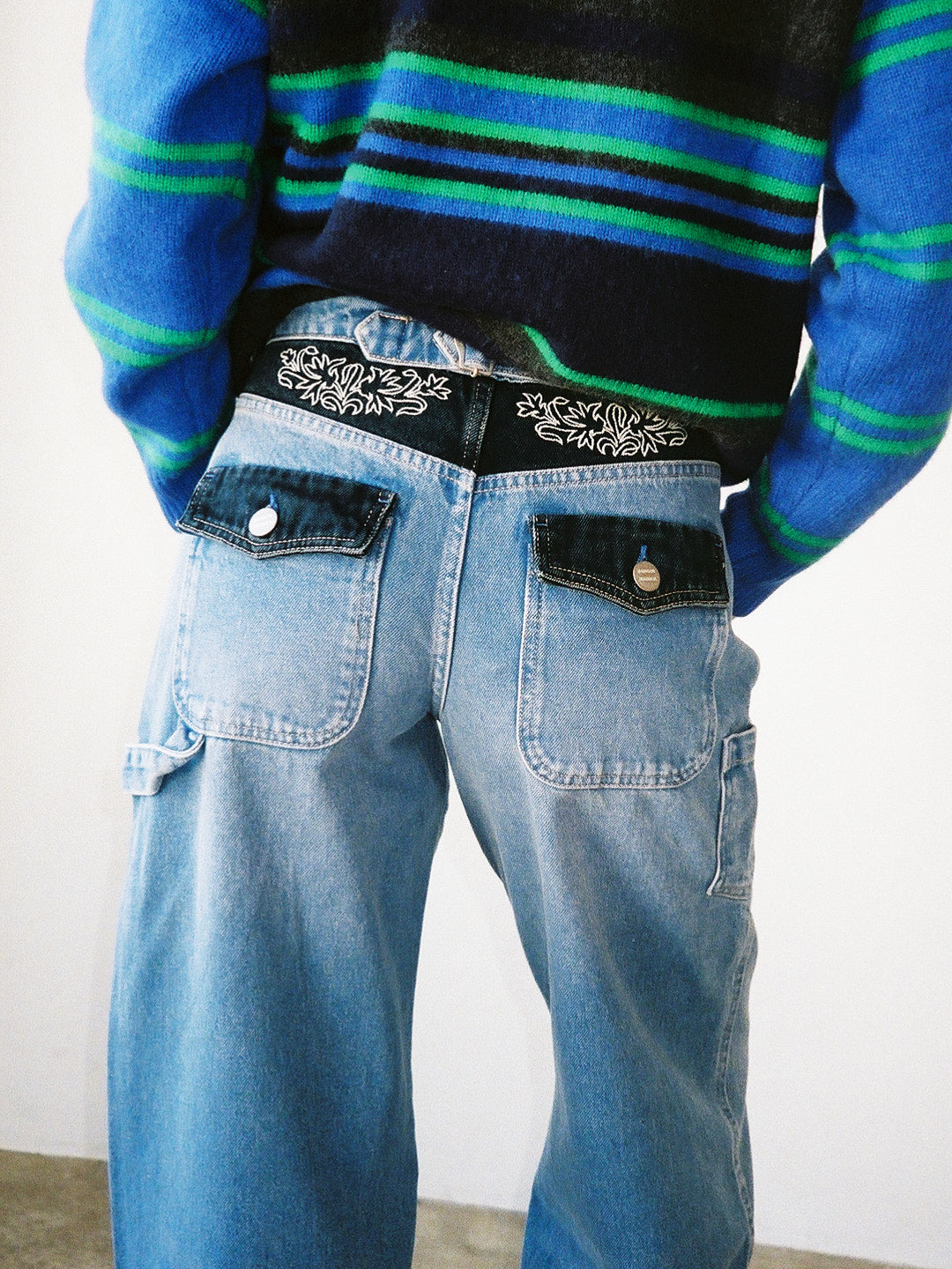 Drew Jean - Lapis Wash