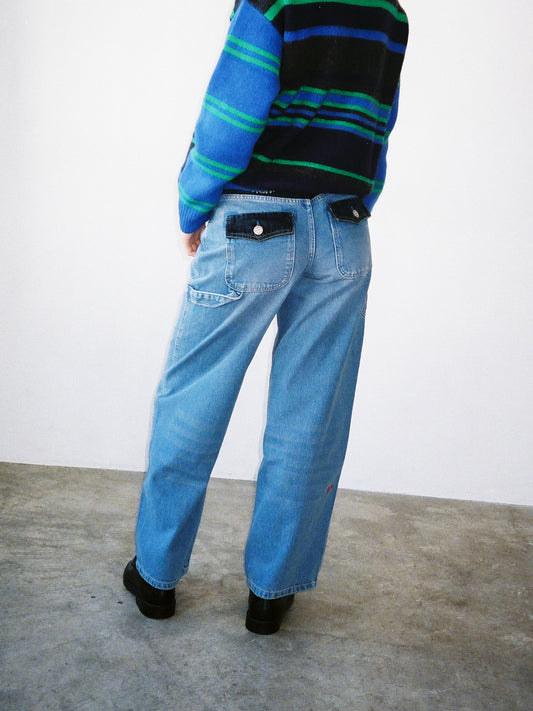 Drew Jean - Lapis Wash