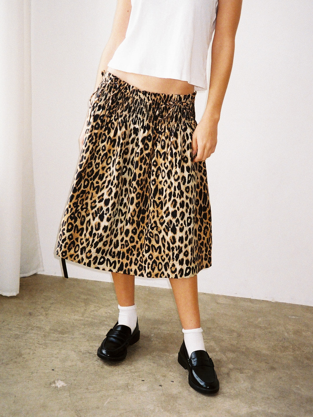 Lilo Mini Dress - Leopard