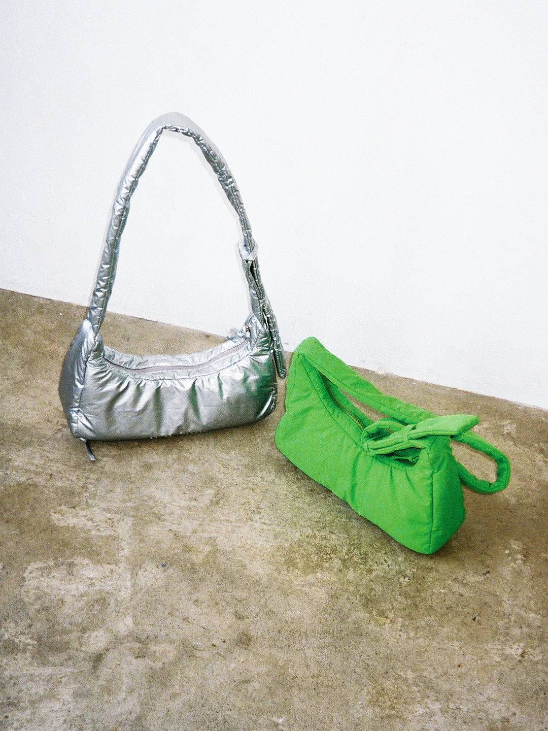 Puffy Saz Bag - Silver – Lisa Says Gah