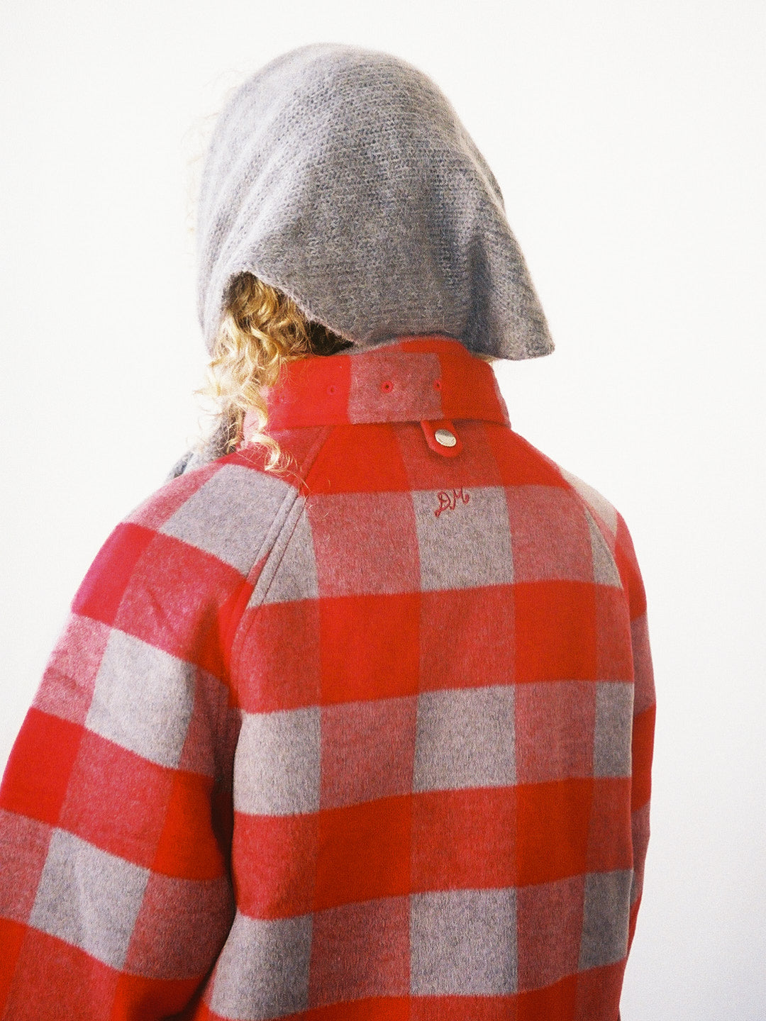 Polly Wool Bomber - Red