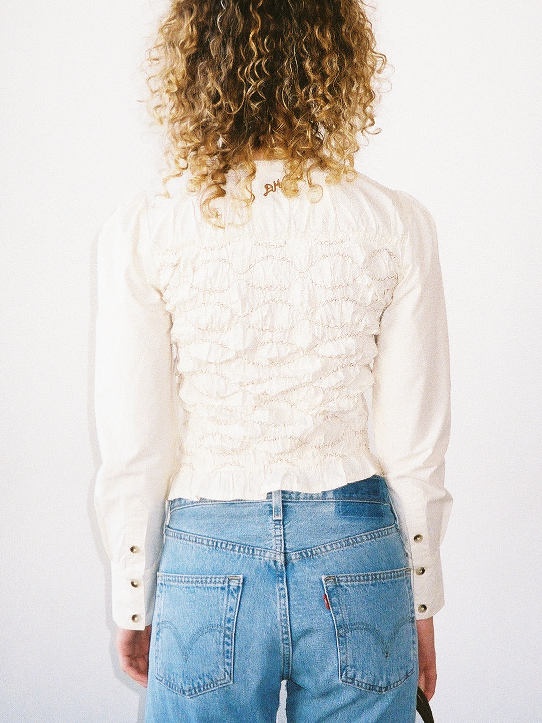 Elliana Smocked Cardi - Butter Smocked