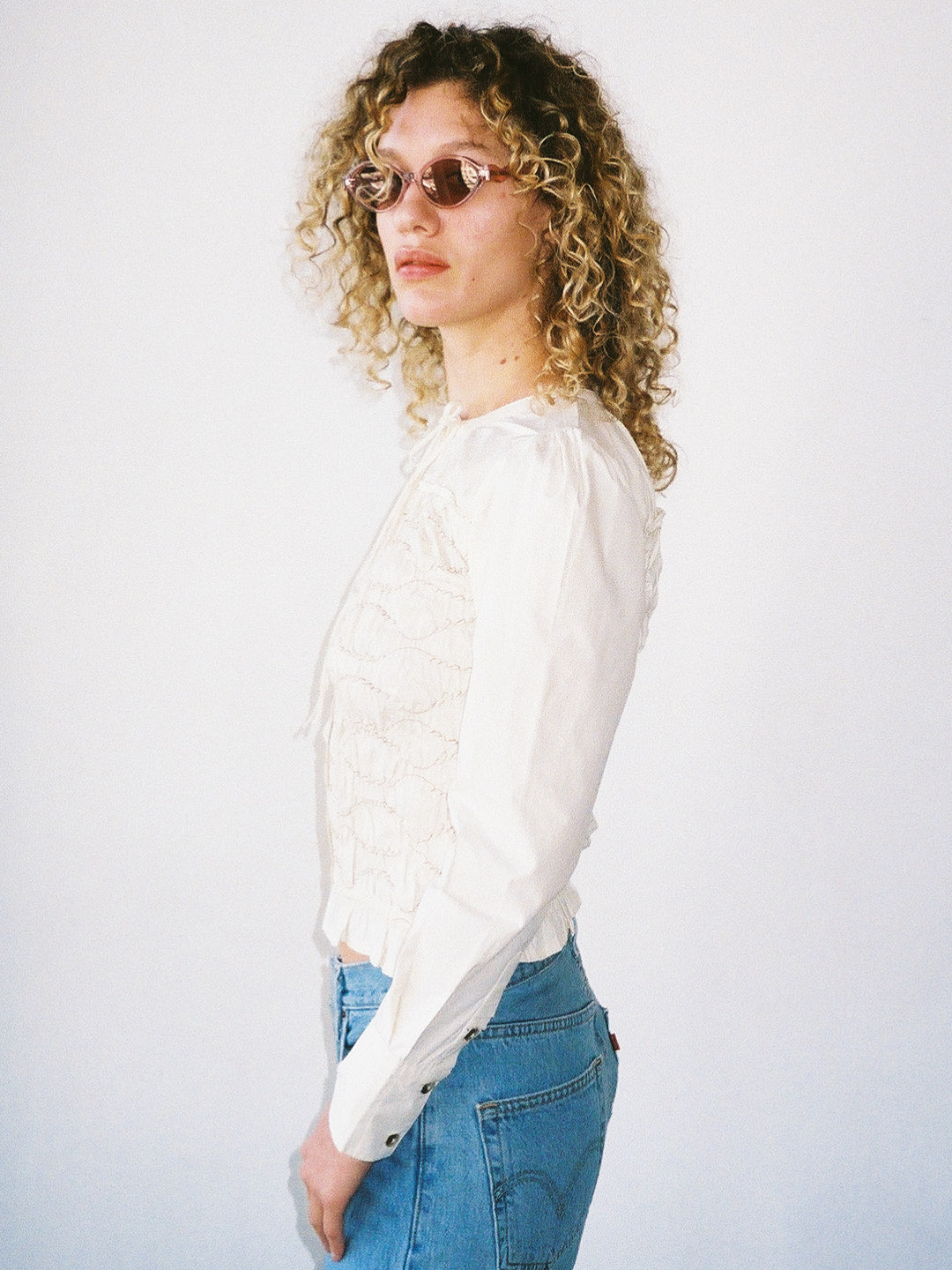 Elliana Smocked Cardi - Butter Smocked