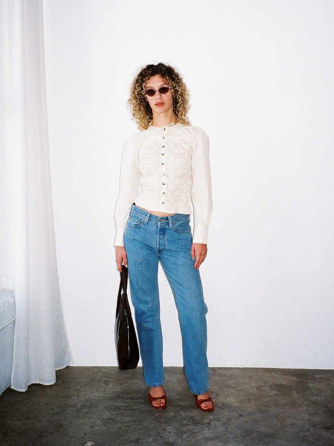 Elliana Smocked Cardi - Butter Smocked