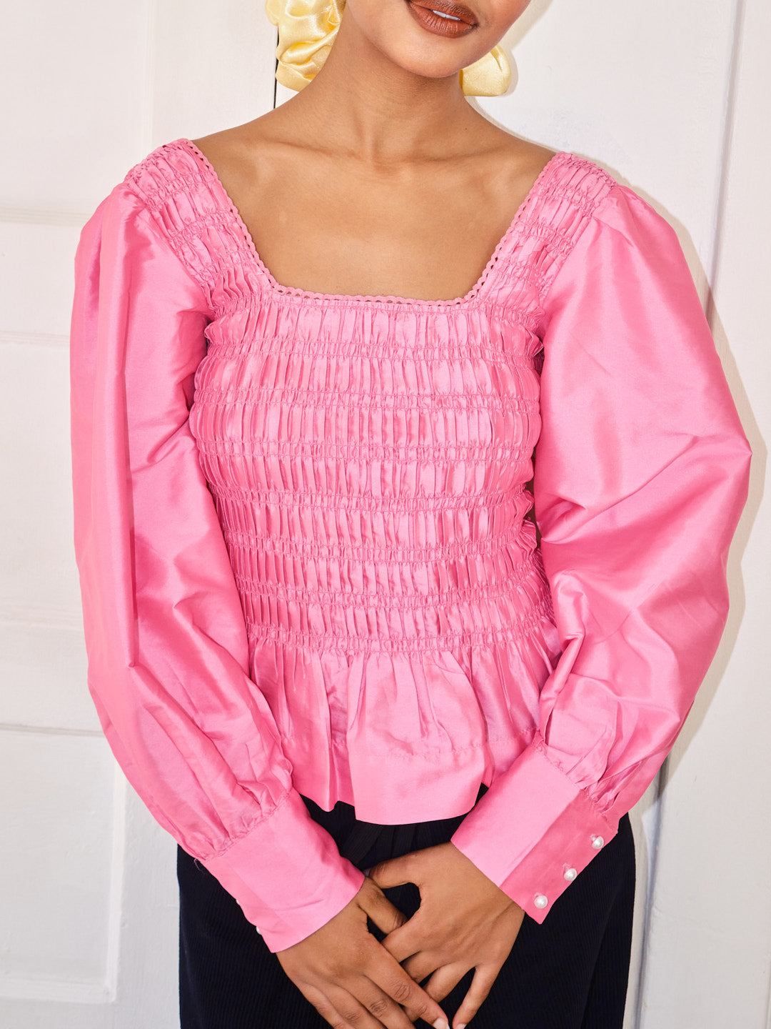 Ariana Blouse - Pink