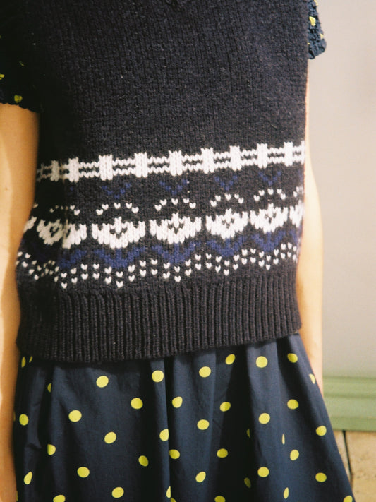 Rhona Tank - Navy House