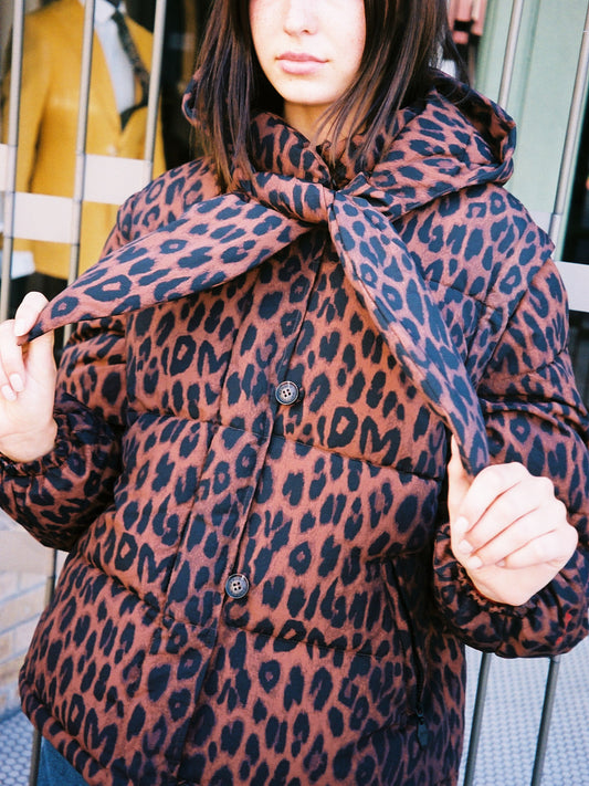 Pearl Puffer - Chocolate Leopard