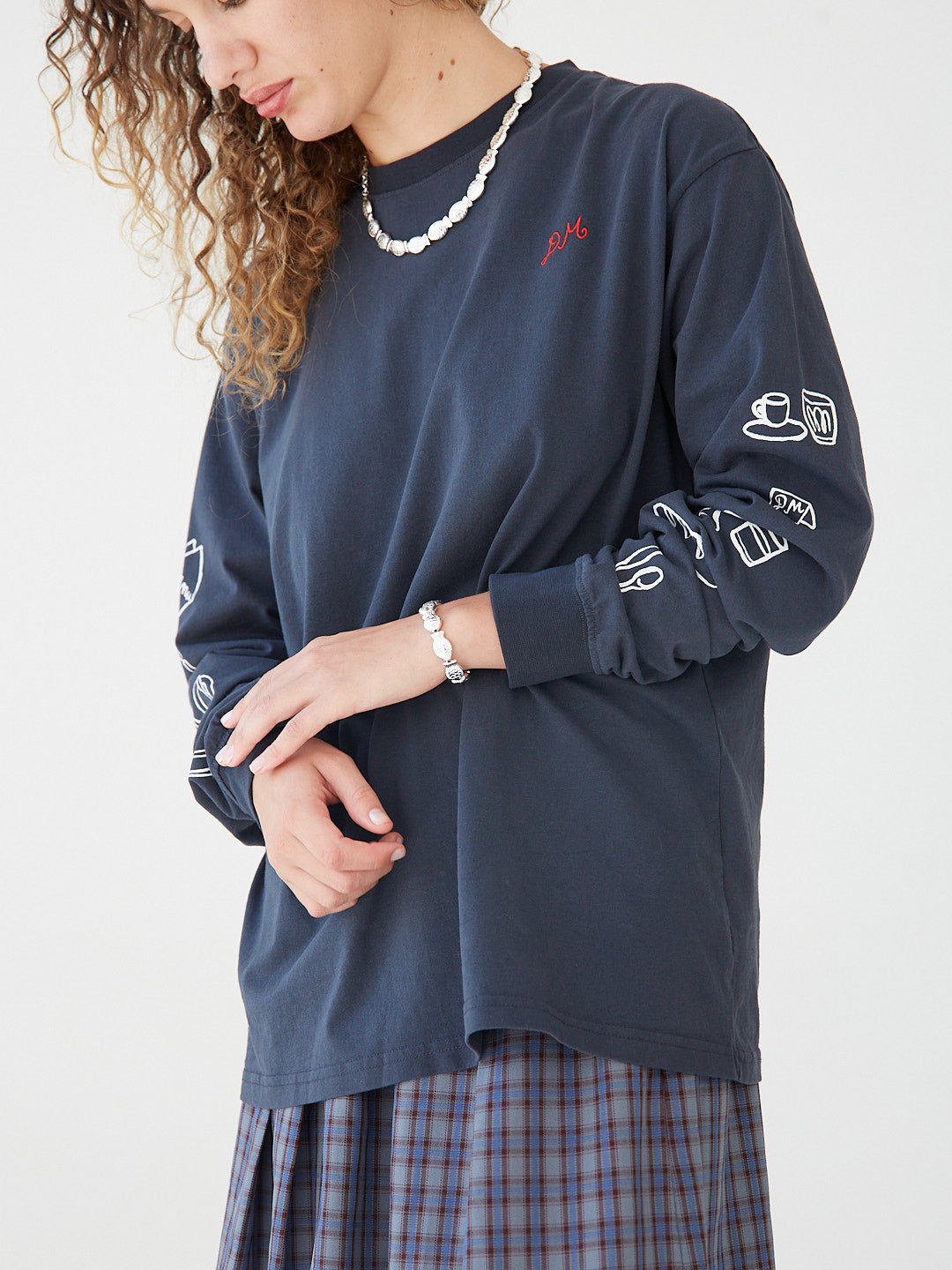 Fishes Necklace - Silver