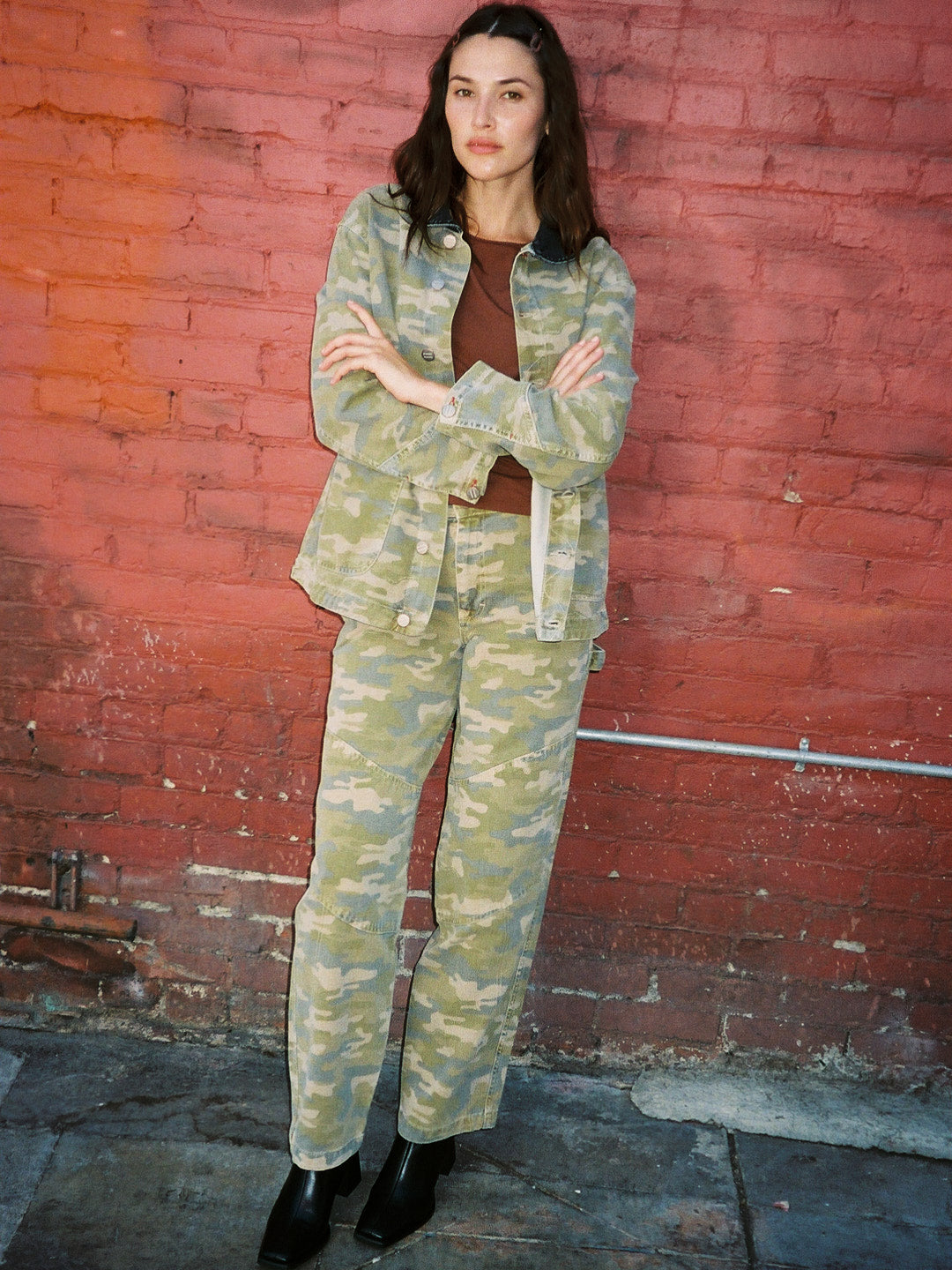 Drew Jeans - Green Camo – Lisa Says Gah