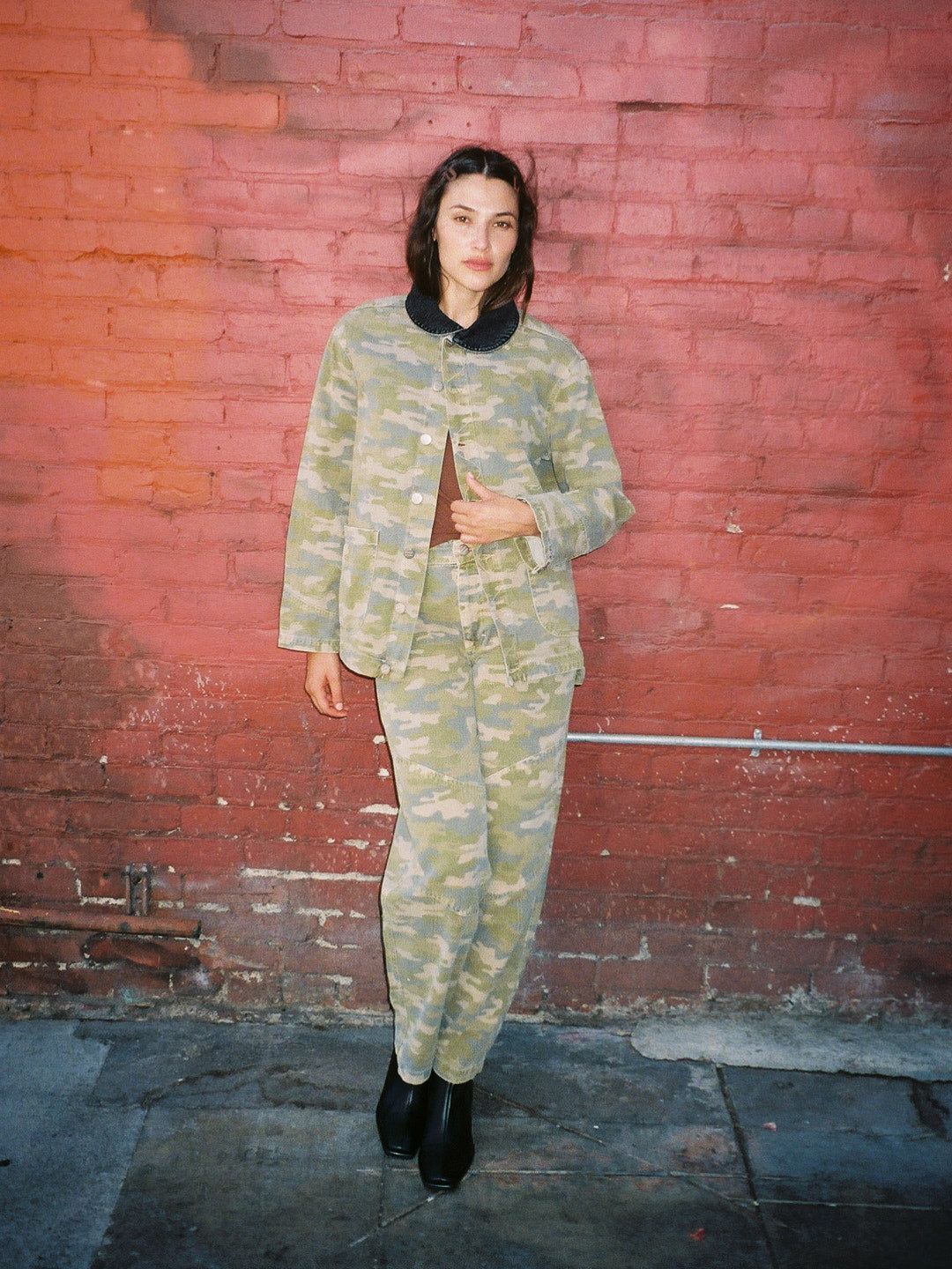 Drew Jeans - Green Camo