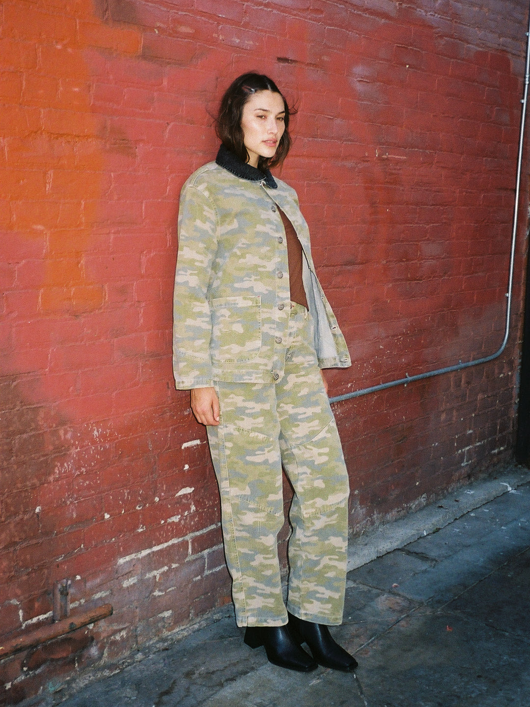 Drew Jeans - Green Camo