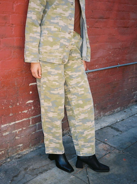 Drew Jeans - Green Camo