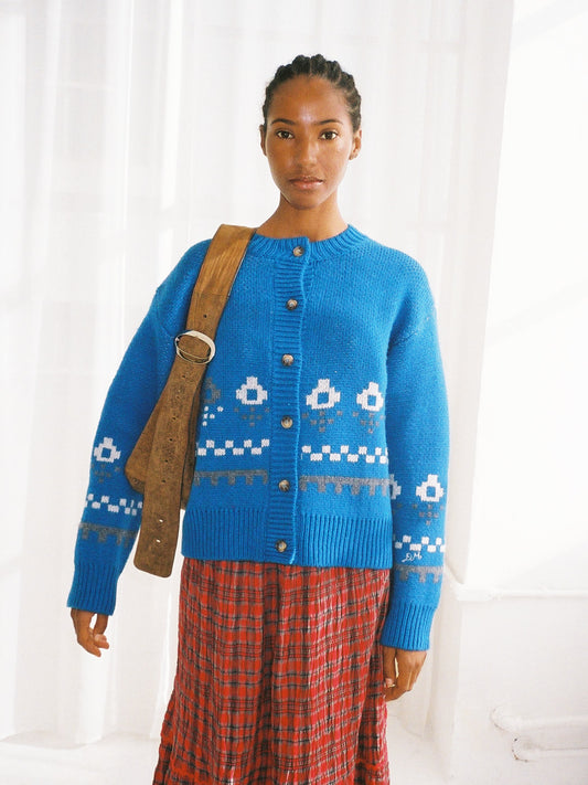 Romily Cardigan - Novelty Squirrel