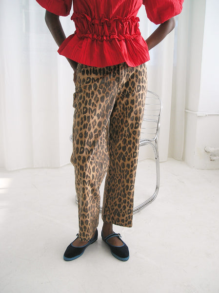 美品00s PHENOMENON Leopard Combat trousers Kenny Twill Trouser - Leopard – Lisa Says Gah