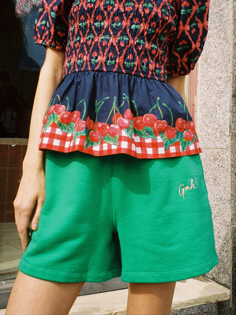 Organic Fleece Short - Basil – Lisa Says Gah