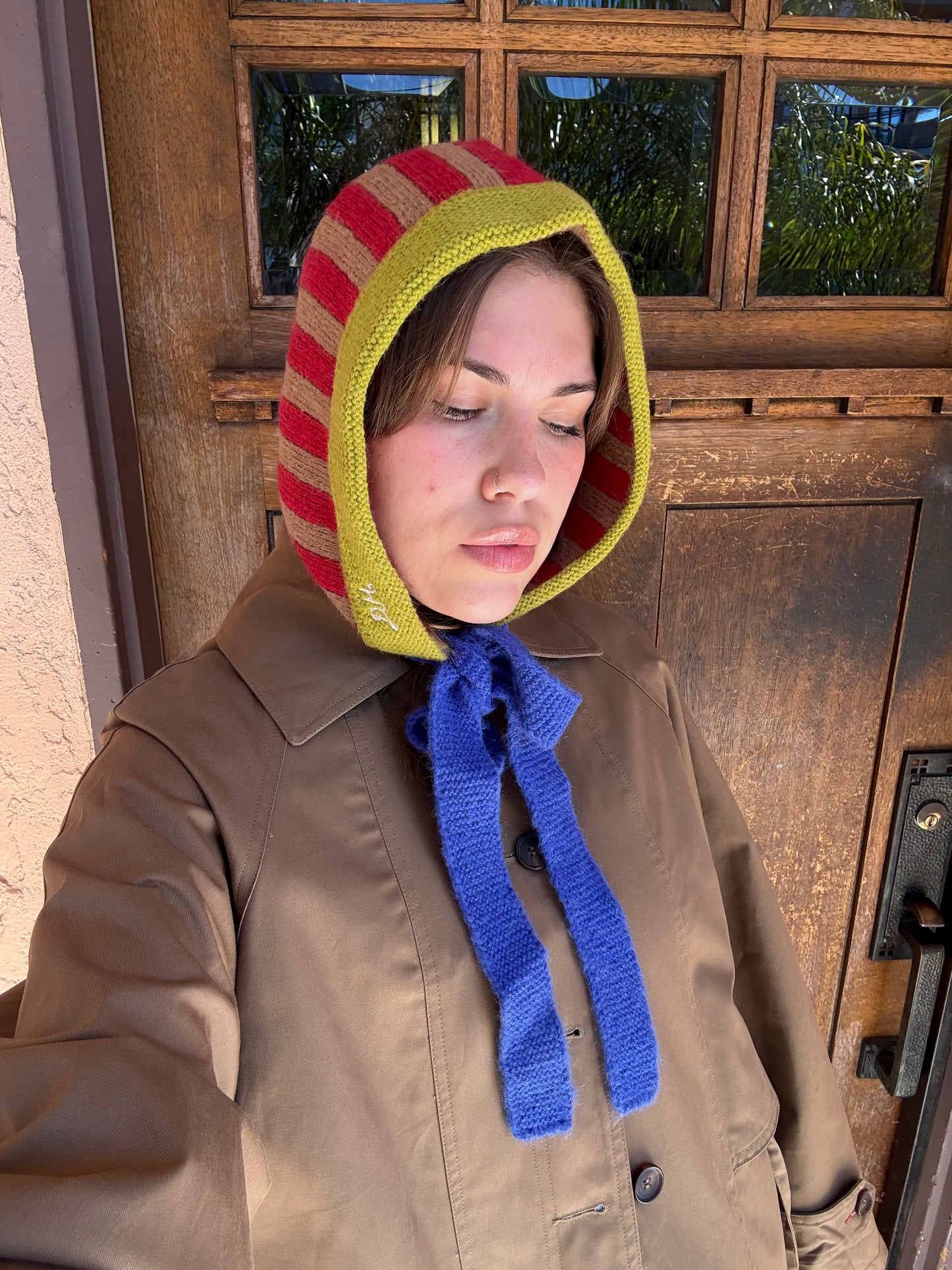 Striped Bonnet - Mix Stripe