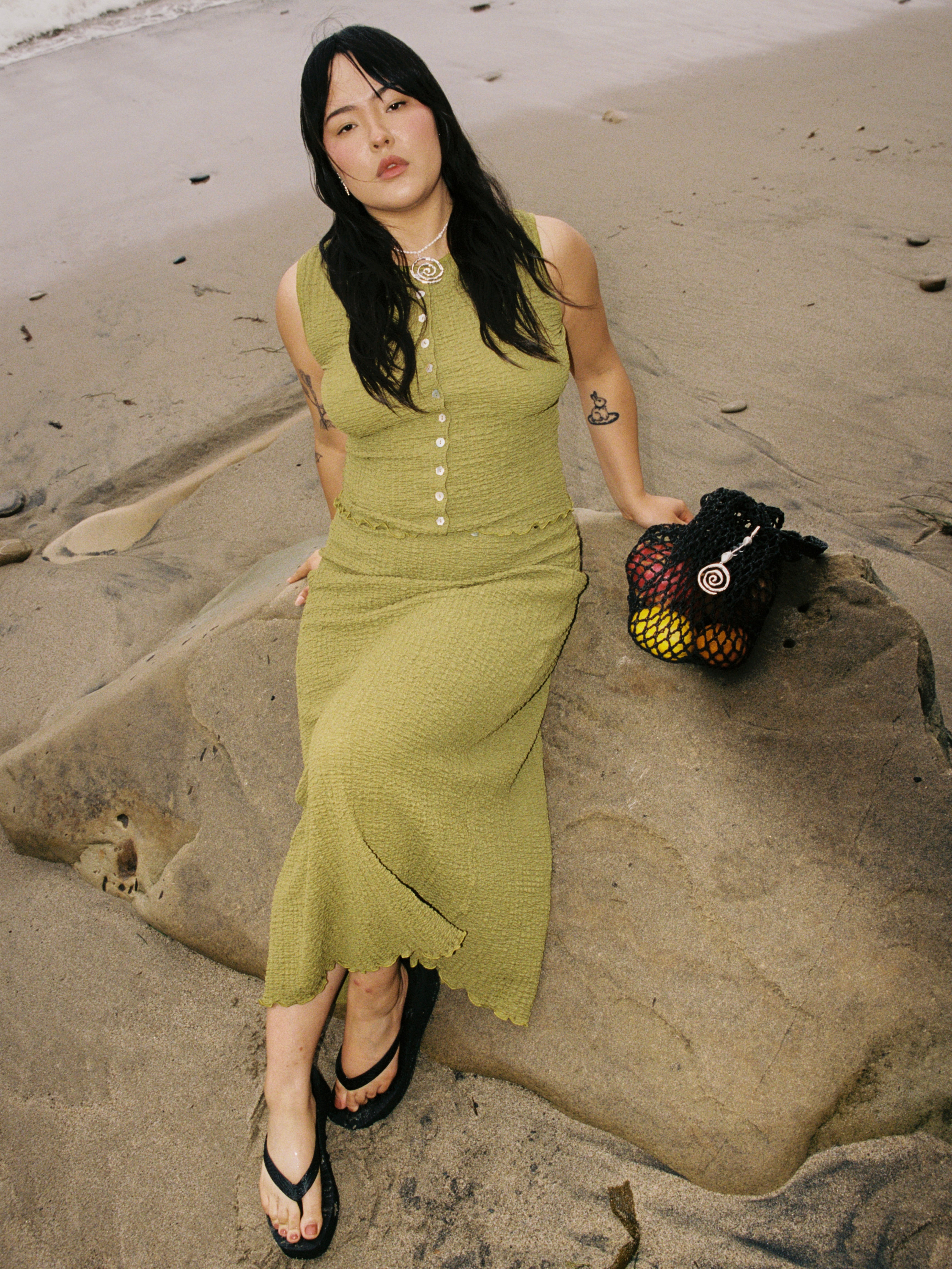 Sammy Skirt - Olive – Lisa Says Gah