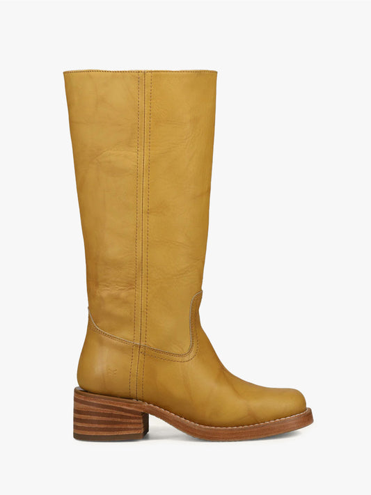 Campus Knee High Boot - Banana