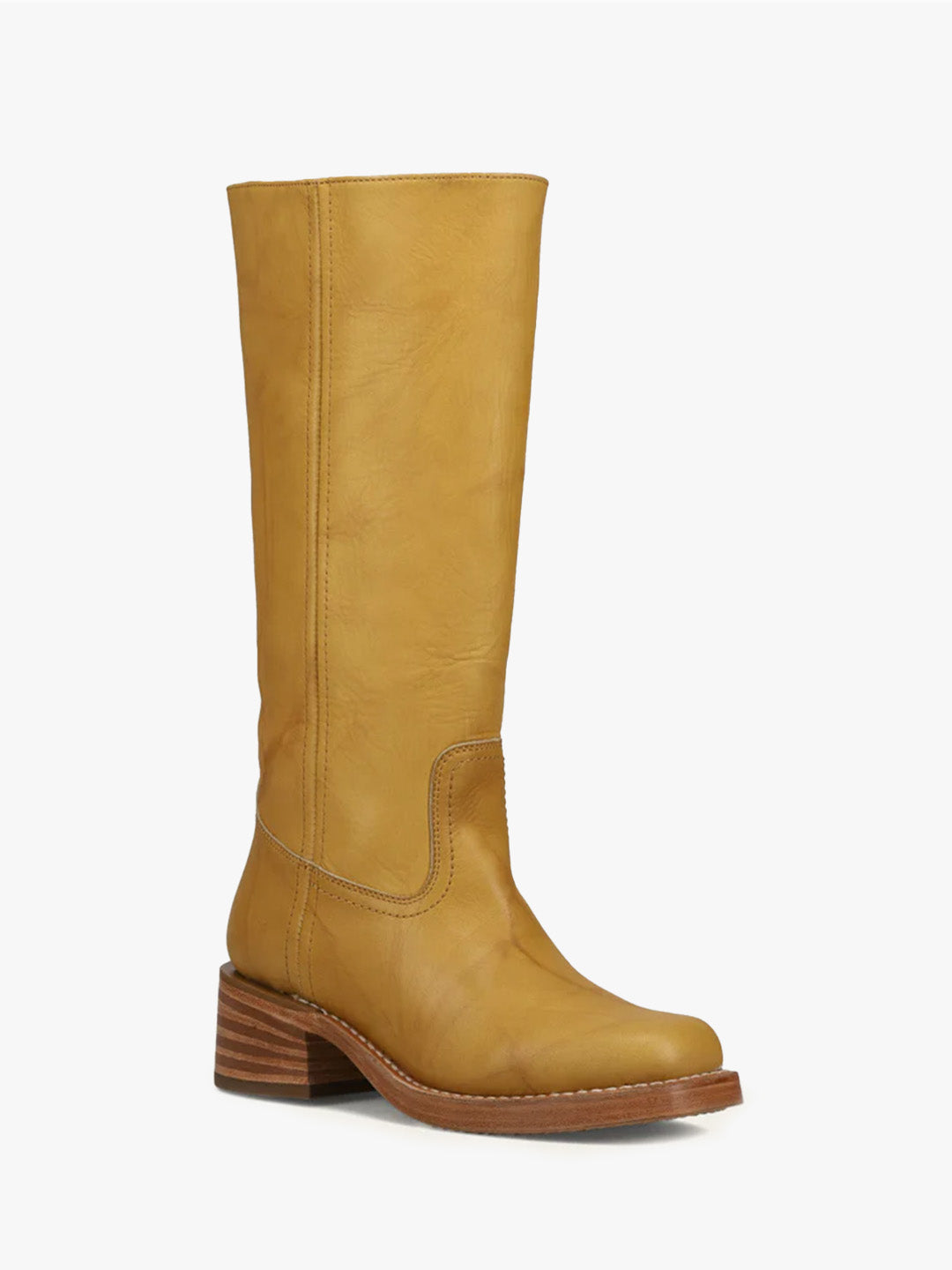 Campus Knee High Boot - Banana