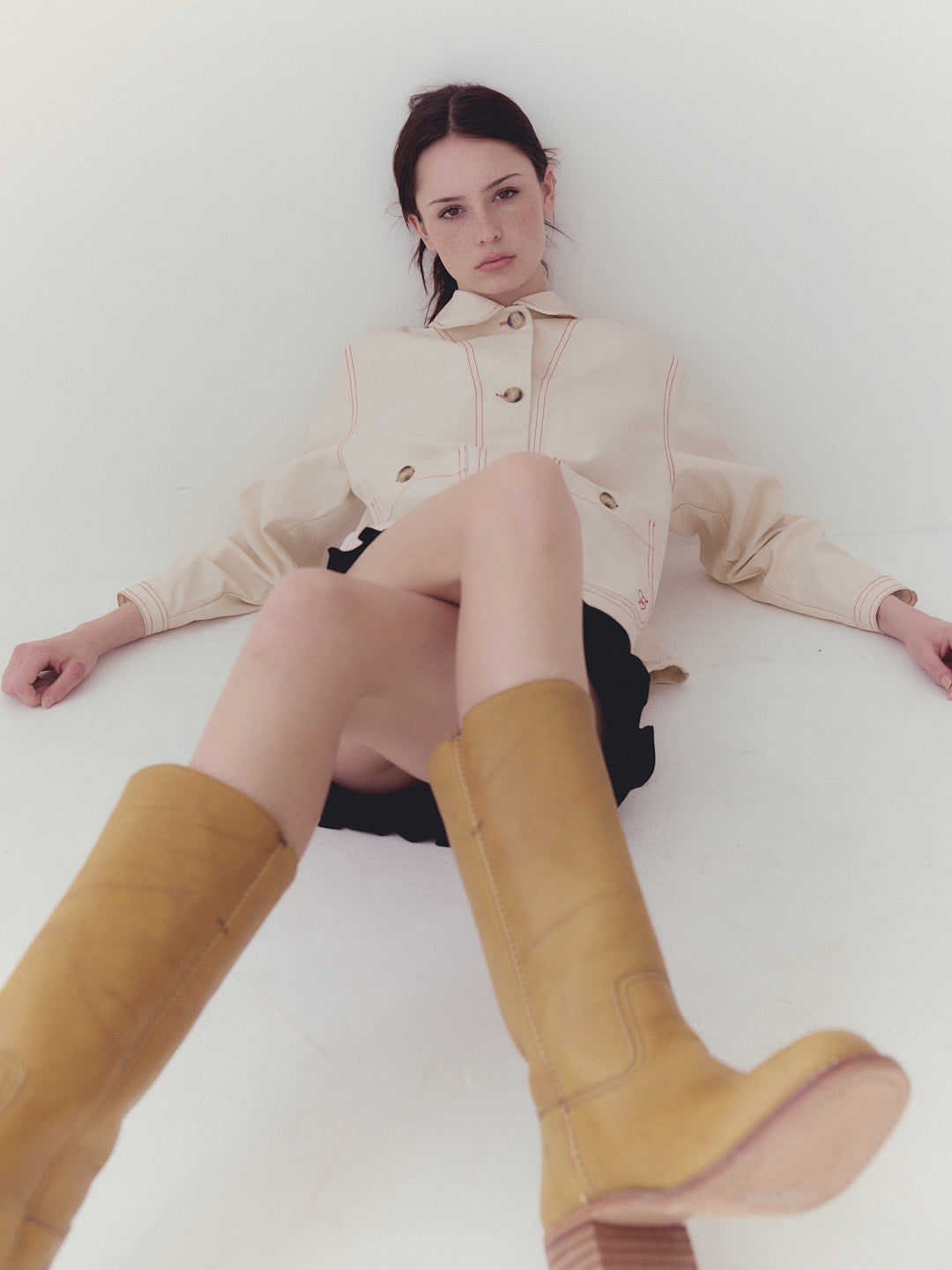 Campus Knee High Boot - Banana