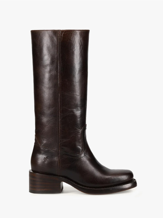 Campus Knee High Boot - Bourbon