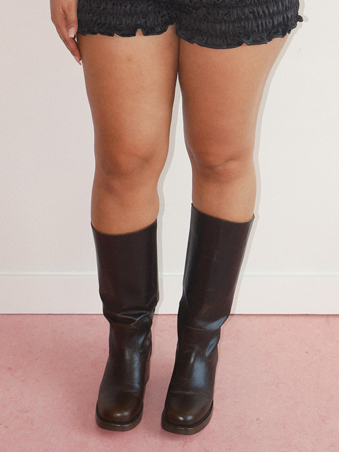 Campus Knee High Boot - Bourbon