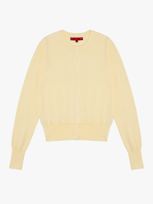 Erin Cardigan - Butter Yellow