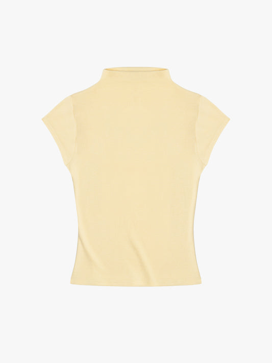 Gem Tee - Pale Yellow