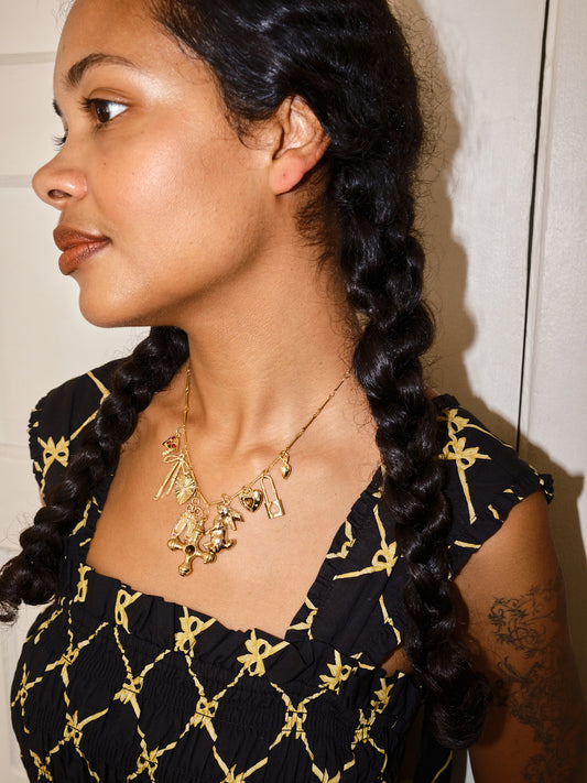 Sweet Like Honey Necklace - Gold