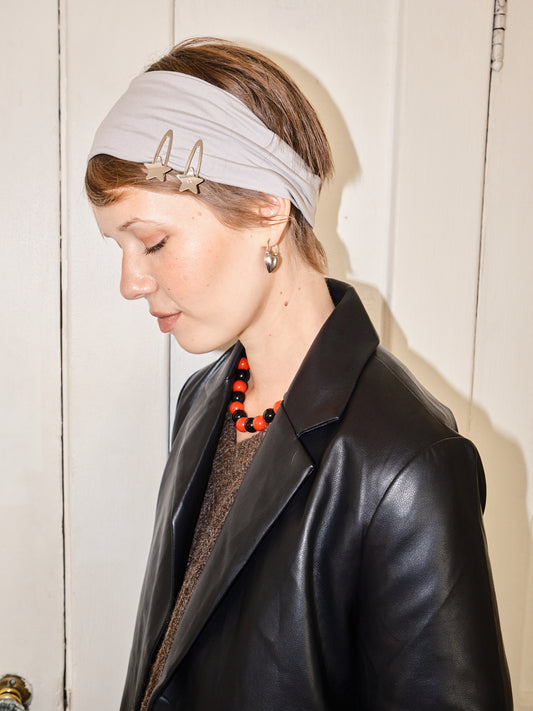 Nova Star Hair Clip Set - Silver