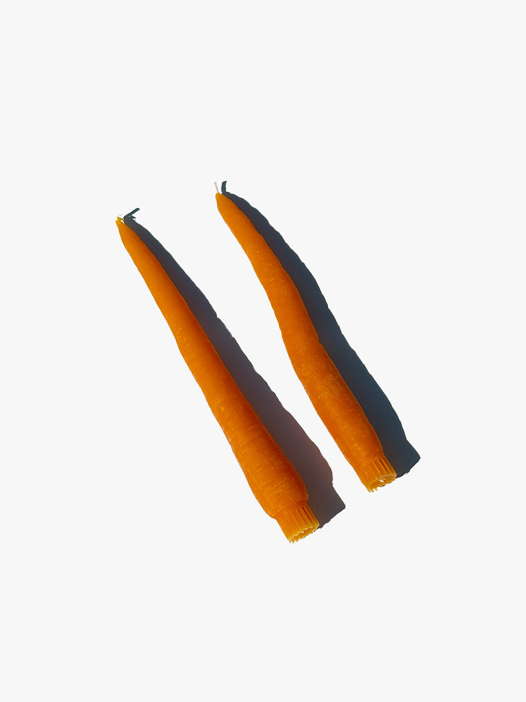 Carrot Taper Candles