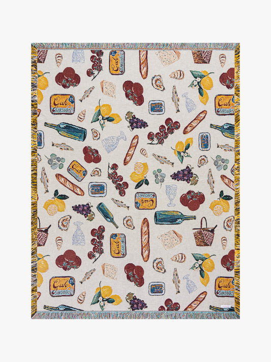Archie Throw Blanket - Italian Summer