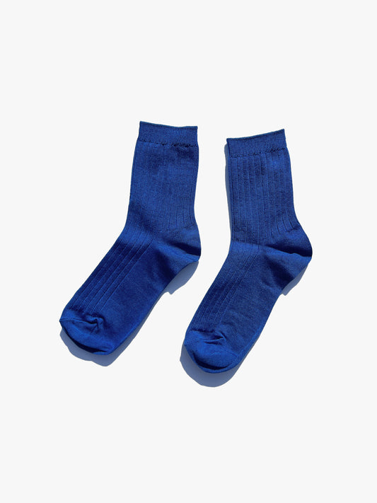 Her Socks - Cobalt