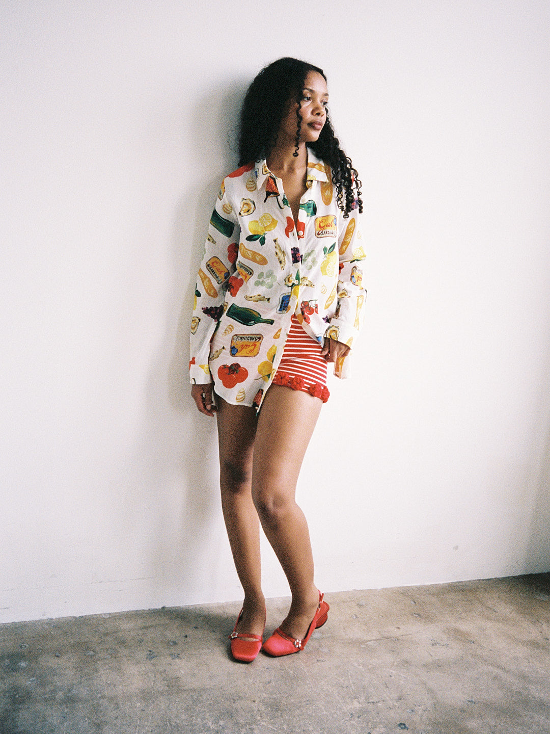 Tessa Button Down - Italian Summer Ivory – Lisa Says Gah