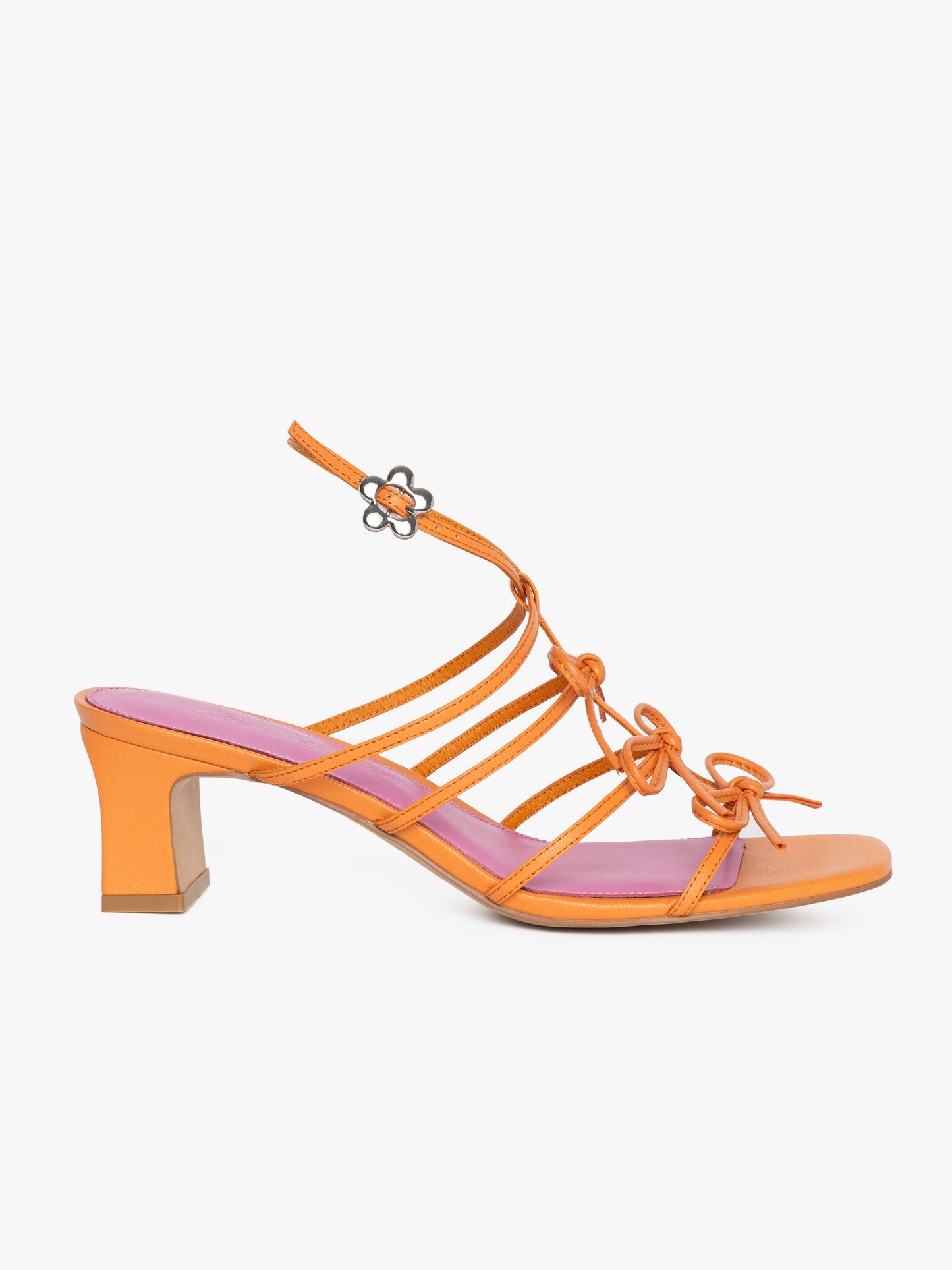Carrie Bow Sandal - Creamsicle/Rouge
