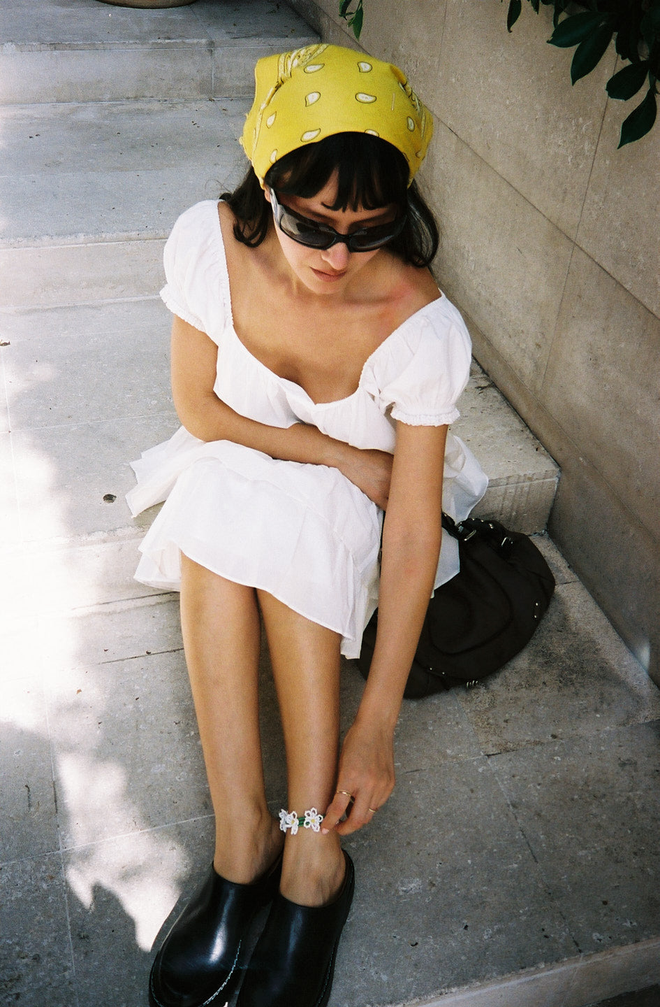 Sabrina Dress - White