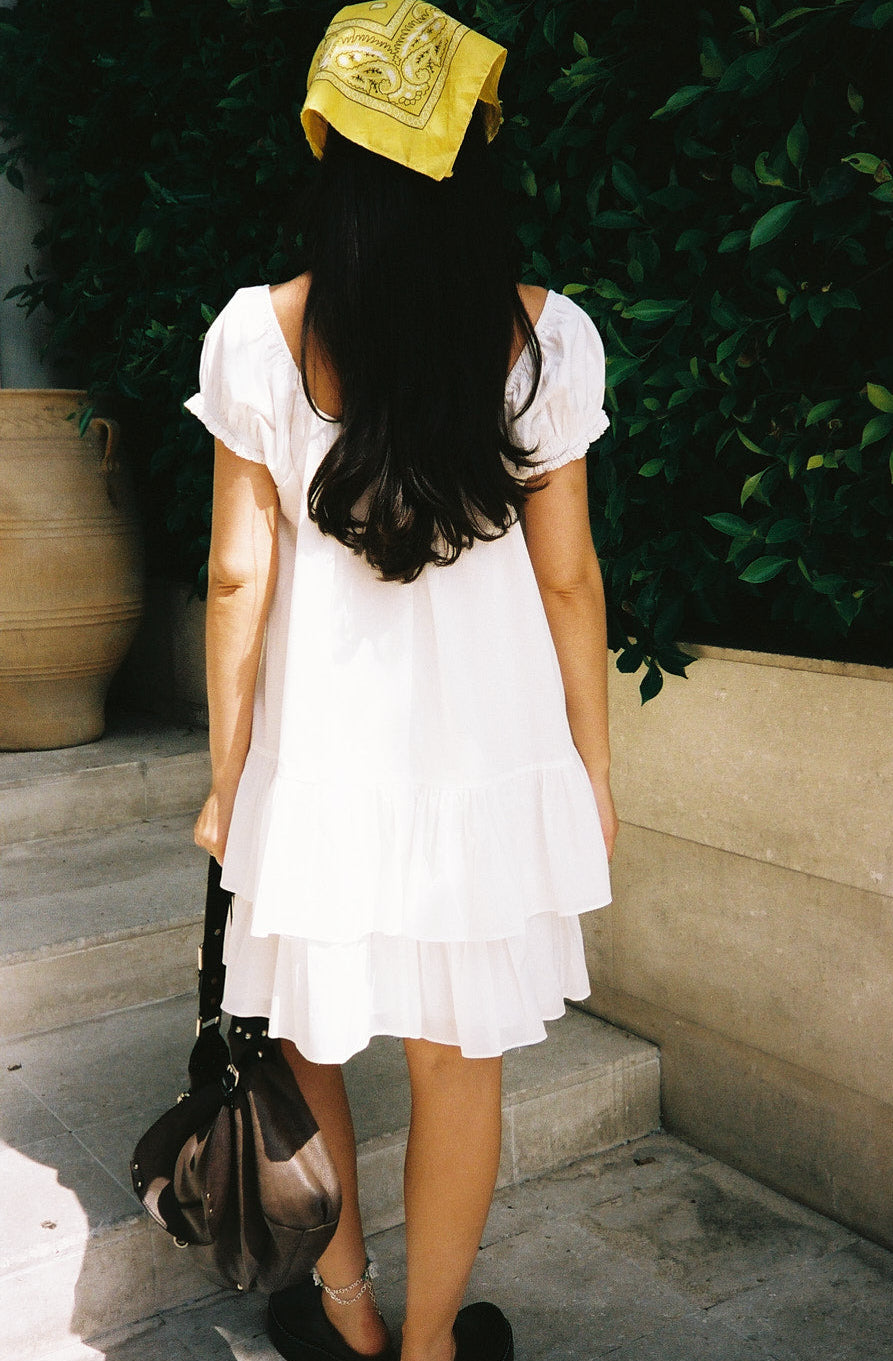 Sabrina Dress - White