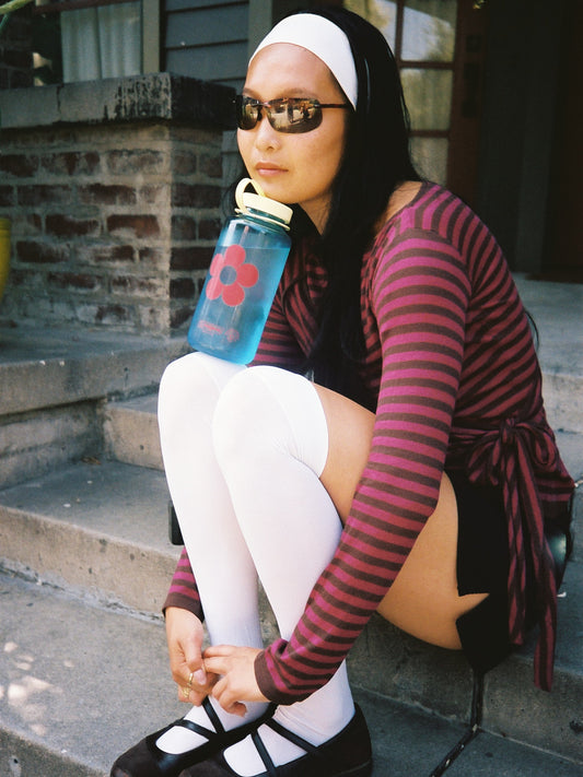 Gah! Water Bottle - Butter/Blue