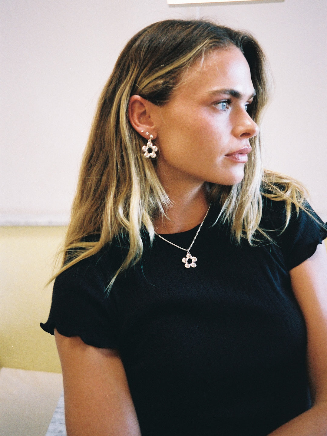 Florette Necklace - Silver